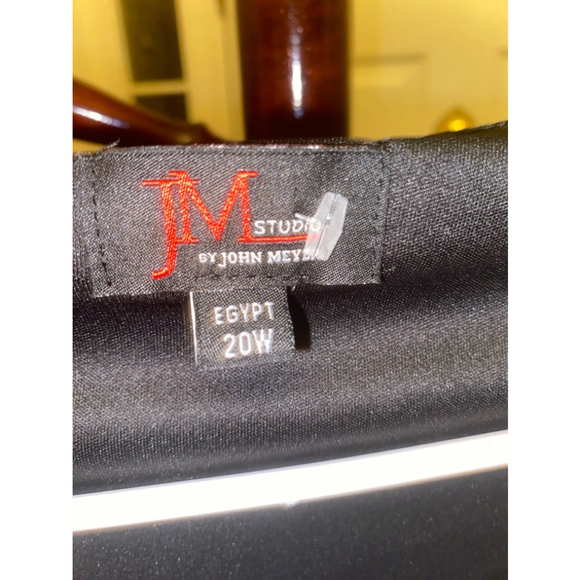 John Meyer gorgeous black sequin dress size 20W - Picture 2 of 9